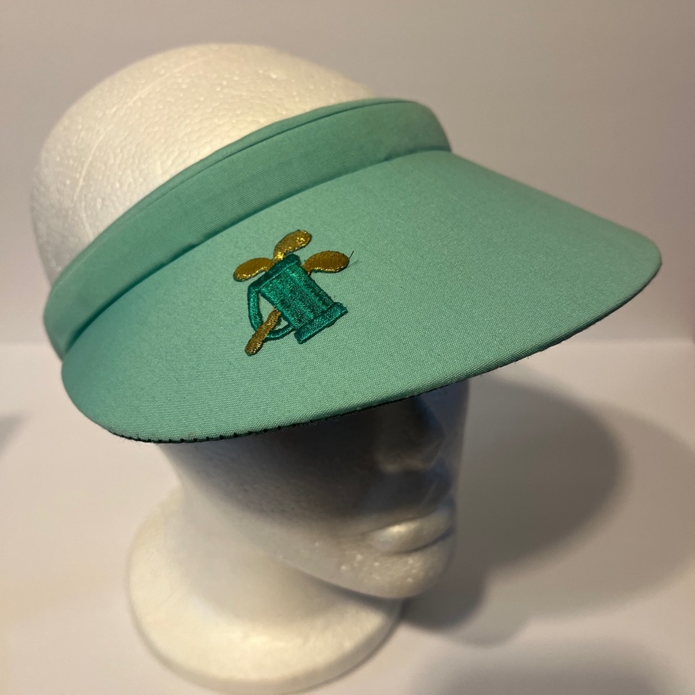 Vintage Womens Town Talk Golf Visor